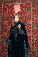 DR VELVET By Dr Haris Unstitched 3 Piece Winter VOL-06 Suit-DRV-018
