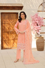 Ziva By Dr Haris Unstitched 3 Piece Lawn Suit-ZIV-001