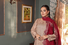 Republic By Dr Haris Unstitched 3 Piece Lawn Suit-REP-003