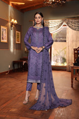 Republic By Dr Haris Unstitched 3 Piece Lawn Suit-REP-004