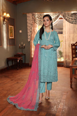 Republic By Dr Haris Unstitched 3 Piece Lawn Suit-REP-005