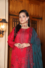 Republic By Dr Haris Unstitched 3 Piece Lawn Suit-REP-006