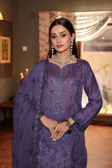 Republic By Dr Haris Unstitched 3 Piece Lawn Suit-REP-004