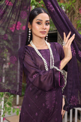Dr Haris Unstitched 3 Piece Pattens Lawn Suit-PAT-003