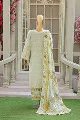 Esra By Dr Haris Unstitched 3 Piece Lawn Suit-ESR-010
