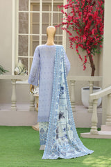 Esra By Dr Haris Unstitched 3 Piece Lawn Suit-ESR-004