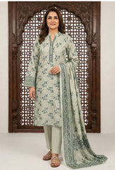 Dr Haris Unstitched 3 Piece Printed  Lawn Vol-04 Suit-DRP-037