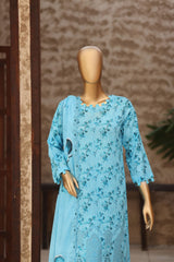 Dr Haris 4D Daman Cutwork Kari Unstitched 3 Piece Lawn Vol-03 Suit-DAM-015