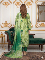 Dr Print Vol 14 By Dr Haris Unstitched 3 Piece Lawn Suit-DRP-102