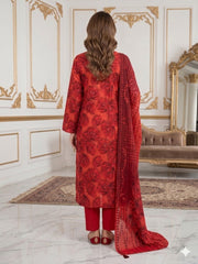 Dr Print Vol 14 By Dr Haris Unstitched 3 Piece Lawn Suit-DRP-101