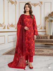 Dr Print Vol 14 By Dr Haris Unstitched 3 Piece Lawn Suit-DRP-101