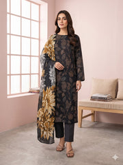 Dr Print Vol 15 By Dr Haris Unstitched 3 Piece Lawn Suit-DRP-114