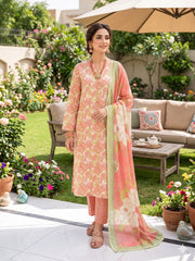 Dr Print Vol 16 By Dr Haris Unstitched 3 Piece Lawn Suit-DRP-121