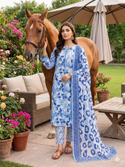 Dr Print Vol 16 By Dr Haris Unstitched 3 Piece Lawn Suit-DRP-120