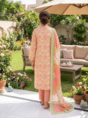 Dr Print Vol 16 By Dr Haris Unstitched 3 Piece Lawn Suit-DRP-121