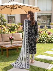 Dr Print Vol 16 By Dr Haris Unstitched 3 Piece Lawn Suit-DRP-117
