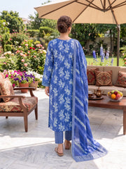 Dr Print Vol 16 By Dr Haris Unstitched 3 Piece Lawn Suit-DRP-119