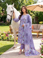 Dr Print Vol 16 By Dr Haris Unstitched 3 Piece Lawn Suit-DRP-116