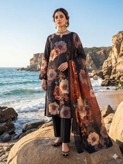 Dr Print 18 By Dr Haris Unstitched 3 Piece Lawn Suit-DPR-0150