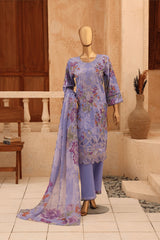CASCA By Dr Haris Unstitched 3 Piece Lawn Suit-CAS-006