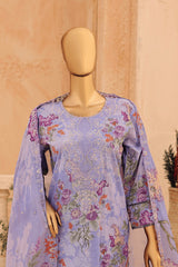 CASCA By Dr Haris Unstitched 3 Piece Lawn Suit-CAS-006