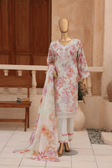 CASCA By Dr Haris Unstitched 3 Piece Lawn Suit-CAS-003