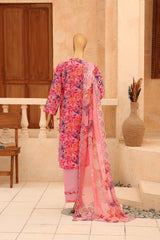 CASCA By Dr Haris Unstitched 3 Piece Lawn Suit-CAS-009
