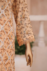 MANSHA By Dr Haris Unstitched 3 Piece Lawn Suit-MAN-006