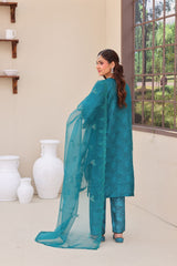 Esha Eshaal Vol 2 By Dr Haris Unstitched 3 Piece Organza Suit-ESH-009
