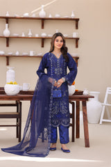 Esha Eshaal Vol 2 By Dr Haris Unstitched 3 Piece Organza Suit-ESH-012