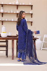 Esha Eshaal Vol 2 By Dr Haris Unstitched 3 Piece Organza Suit-ESH-012