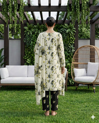 Dr Print 19 By Dr Haris Unstitched 3 Piece Lawn Suit-DRP-157