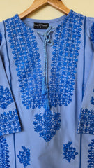 Amna Ali Nawaz Stitched Emb Farshi Set-DASTAAN