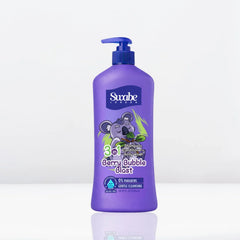 Swabe Kids by Mak's Berry Bubble Blast 3-in-1 Shampoo, Conditioner and Body Wash 550ml
