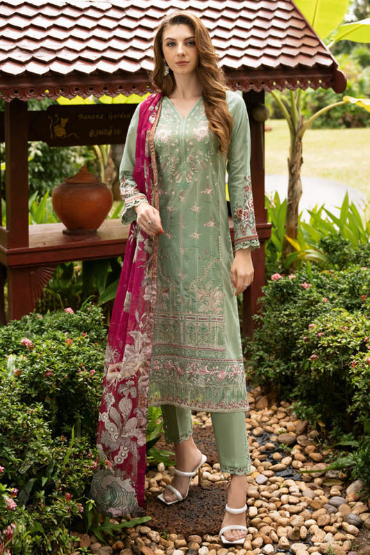 Riwayat By Ramsha Unstitched 3 Piece Luxury Lawn Vol-11 Collection-Y-1104