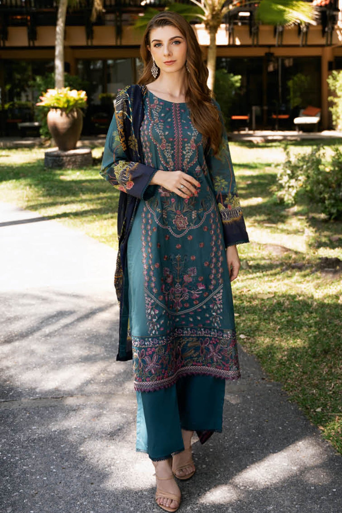 Riwayat By Ramsha Unstitched 3 Piece Luxury Lawn Vol-11 Collection-Y-1112