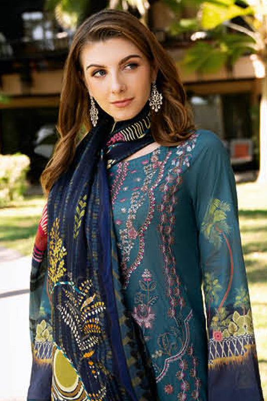 Riwayat By Ramsha Unstitched 3 Piece Luxury Lawn Vol-11 Collection-Y-1112