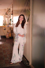 Brandlo PK Graceful Floral Printed Co-ord Set in Pastel Hues Y-32