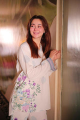 Brandlo PK Graceful Floral Printed Co-ord Set in Pastel Hues Y-32