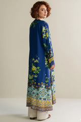 Brandlo Stitched 2 Piece Suit-BLUE FLORAL YL-30
