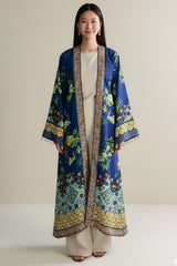 Brandlo Stitched 2 Piece Suit-BLUE FLORAL YL-30