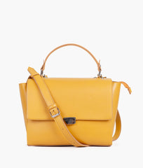 RTW Creation - Yellow mini messenger bag