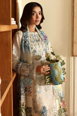 Andaaz By Ramsha Unstitched 3 Piece Luxury Lawn Vol-13 Suit-Z-1305