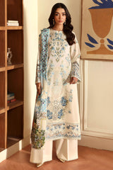 Andaaz By Ramsha Unstitched 3 Piece Luxury Lawn Vol-13 Suit-Z-1305