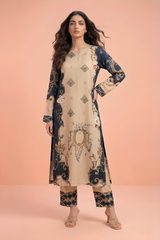 Stitching Cotton Unstitched 2 Piece Printed Lawn Suit-WPLU-07