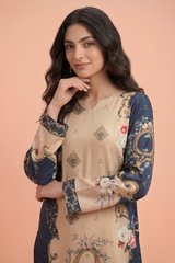 Stitching Cotton Unstitched 2 Piece Printed Lawn Suit-WPLU-07