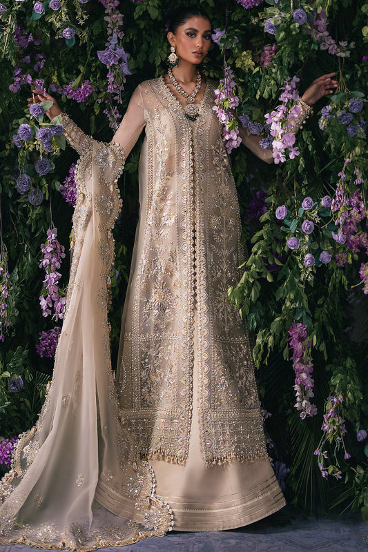 Gossamer By Zaha Unstitched 3 Piece Luxury Formals Collection'2024-ZC-06-Talia