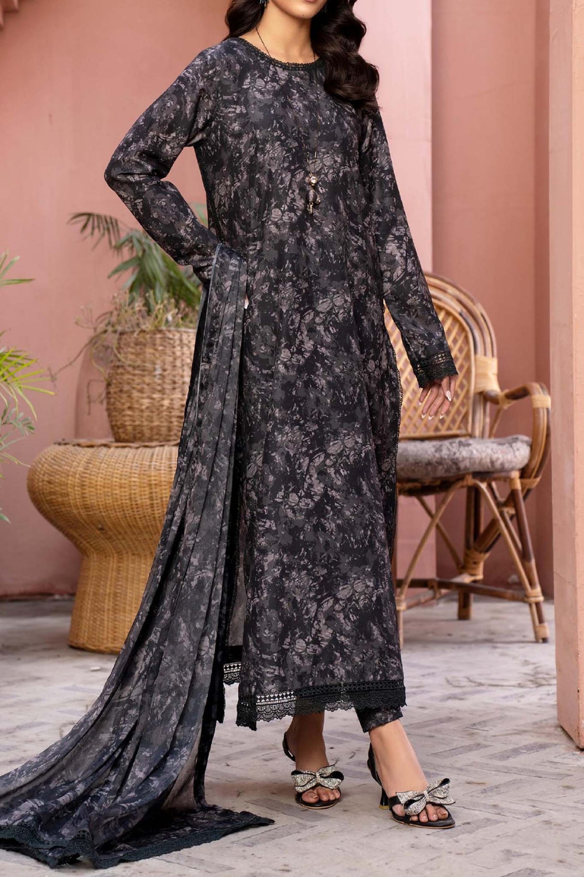 Zarif Prints Unstitched 3 Piece Summer Lawn Collection'2024-ZCP-06-Marley