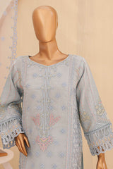 Bin Saeed Stitched 3 Piece Emb Fancy Festive Ramadan Collection'2024-ZEF-478-Mint