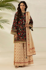 Zellbury Unstitched 3 Piece Lawn Suit-WUS26X30628